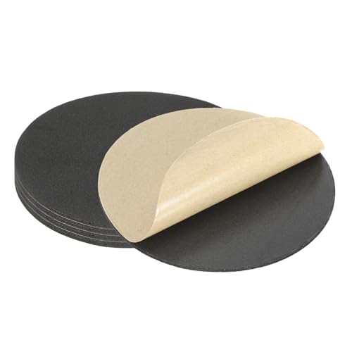 PATIKIL 4 Zoll Filzgleiter Selbstklebend, 5 Stück 2 mm Dicke Antirutsch Pads Runde Eva Anti Rutsch Pad Rechteckige Möbel Rutschhemmer für Möbelfüße Stuhlbeine, Sofas usw, Schwarz PATIKIL 4 Zoll Filzgleiter Selbstklebend, 5 Stück 2 mm Dicke Antirutsch Pads Runde Eva Anti Rutsch Pad Rechteckige Möbel Rutschhemmer für Möbelfüße Stuhlbeine, Sofas usw, Schwarz von PATIKIL