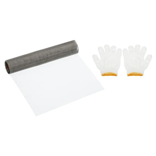 PATIKIL 40"L x 10"B Drahtgeflecht, 70 Mesh 304 Edelstahl Lüftungsfiltergitter mit Handschuhen für Fenster Sicherheitslüftungsabdeckung Filtration Tierzaun PATIKIL 40"L x 10"B Drahtgeflecht, 70 Mesh 304 Edelstahl Lüftungsfiltergitter mit Handschuhen für Fenster Sicherheitslüftungsabdeckung Filtration Tierzaun von PATIKIL