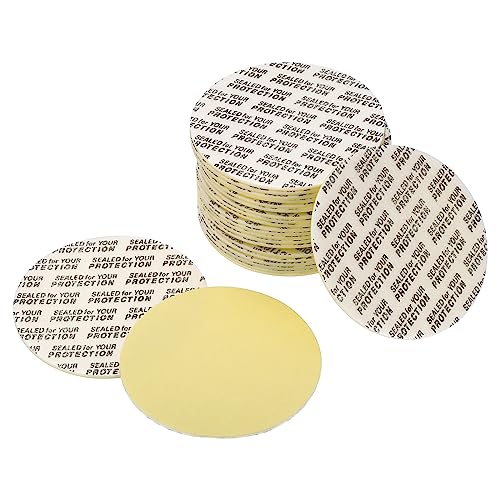 PATIKIL 45mm/1.76" Schaum Deckel Liner 100 Pack PS Schaum Widerstandsfähig Manipulationssicheres Drucksiegel mit Staubschutz Papier Rückseite für Flasche Kappe Liner Dichtungen PATIKIL 45mm/1.76" Schaum Deckel Liner 100 Pack PS Schaum Widerstandsfähig Manipulationssicheres Drucksiegel mit Staubschutz Papier Rückseite für Flasche Kappe Liner Dichtungen von PATIKIL