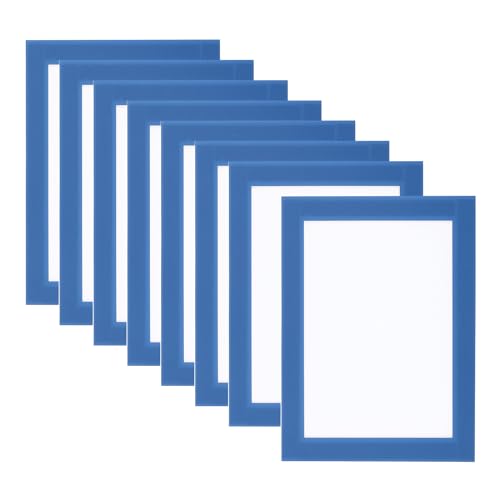 PATIKIL 4x6 Magnetischer Bilderrahmen, 8 Stück A6 Magnetischer Rahmen Magnetische Fotorahmen Selbstklebend Wiederverwendbar für Kühlschrank Fenster Wand, Hellblau PATIKIL 4x6 Magnetischer Bilderrahmen, 8 Stück A6 Magnetischer Rahmen Magnetische Fotorahmen Selbstklebend Wiederverwendbar für Kühlschrank Fenster Wand, Hellblau von PATIKIL