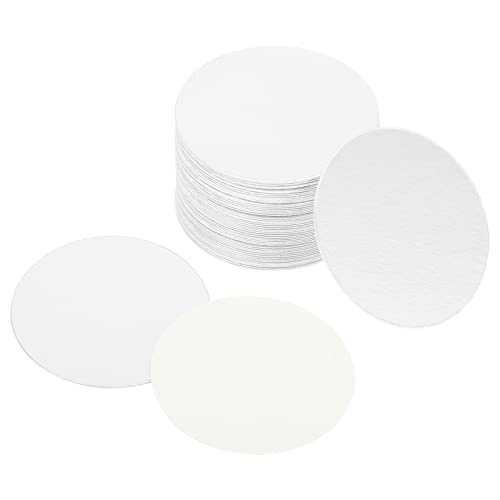 PATIKIL 55mm/2.15" 150Stk Aluminum Folie Kappe Liner Widerstandsfähig Manipulierte Induktion Versiegelung Siegelfolie für PE/HDPE Plastik Flasche Gefäß Deckel von PATIKIL