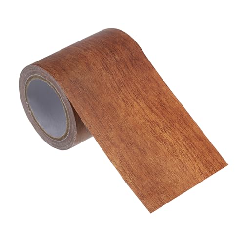 PATIKIL 57mmx4,57m Klebefolie Holzoptik Bordüre Selbstklebend Reparatur Klebeband Holzoptik Klebetapete, Mahagoni Holzfolie Selbstklebend Möbelfolie Holzoptik Tapete für Böden Tisch Wand PATIKIL 57mmx4,57m Klebefolie Holzoptik Bordüre Selbstklebend Reparatur Klebeband Holzoptik Klebetapete, Mahagoni Holzfolie Selbstklebend Möbelfolie Holzoptik Tapete für Böden Tisch Wand von PATIKIL