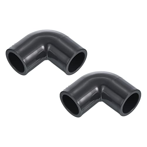 PATIKIL 5Pack UPVC Rohrleitung Fitting Winkel 16mm Steckdose 90 Grad Adapter Anschluss Grau PATIKIL 5Pack UPVC Rohrleitung Fitting Winkel 16mm Steckdose 90 Grad Adapter Anschluss Grau von PATIKIL