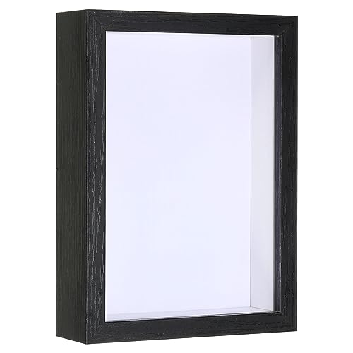 PATIKIL 5x7 Schattenbox Rahmen Hölzerne Getrocknete Blume Foto Rahmen Schwebende Foto Rahmen Glas Basteln Display Gehäuse für Blumen Fahrkarten Basteln und Fotos Schwarz PATIKIL 5x7 Schattenbox Rahmen Hölzerne Getrocknete Blume Foto Rahmen Schwebende Foto Rahmen Glas Basteln Display Gehäuse für Blumen Fahrkarten Basteln und Fotos Schwarz von PATIKIL