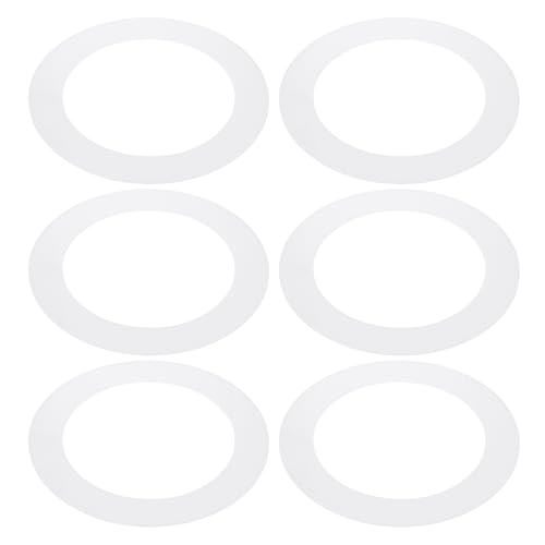 PATIKIL 6,3" ID 8,7" OD Kunststoff-Trimring, 6 Stück Deckenleuchten-Goof-Ringe Matte runde Lichtabdeckung Beleuchtungskörper für Decken- und Wand-Einbauleuchten, transluzentes Mattweiß PATIKIL 6,3" ID 8,7" OD Kunststoff-Trimring, 6 Stück Deckenleuchten-Goof-Ringe Matte runde Lichtabdeckung Beleuchtungskörper für Decken- und Wand-Einbauleuchten, transluzentes Mattweiß von PATIKIL