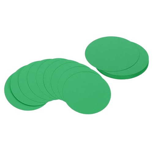 PATIKIL 6 Zoll Kreis Karton, 25 Stück runde Form Ausschnitte Papier Dickes Karton Untersetzer für DIY Bastelprojekte Klassenzimmer Pinnwanddekoration, Dunkelgrün PATIKIL 6 Zoll Kreis Karton, 25 Stück runde Form Ausschnitte Papier Dickes Karton Untersetzer für DIY Bastelprojekte Klassenzimmer Pinnwanddekoration, Dunkelgrün von PATIKIL