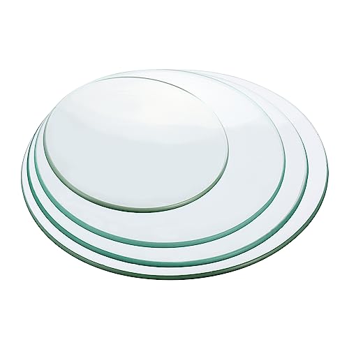 PATIKIL 60/80/90/100mm Durchmesser Uhr Glas 1 Set Becher Abdeckung Glatte Kanten Abgeschrägter Bogen für Labor Durchsichtig von PATIKIL
