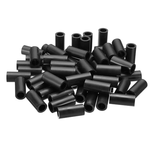 PATIKIL 60 Stück M12 Distanzhülsen Runde Abstandshalter ABS Unterlegscheibe 12.2 mm ID, 18 mm OD, 40 mm Länge Ohne Gewinde Distanzhülsen Schalter und Elektro Steckdose Hardware von PATIKIL