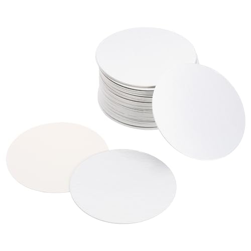 PATIKIL 65mm/2.56" Aluminium-Folie Cap Liner, 50 Pack resistent Tamper Induktion Heat Sealer Versiegelung Liner für PET-Kunststoff-Flasche Glas-Deckel PATIKIL 65mm/2.56" Aluminium-Folie Cap Liner, 50 Pack resistent Tamper Induktion Heat Sealer Versiegelung Liner für PET-Kunststoff-Flasche Glas-Deckel von PATIKIL
