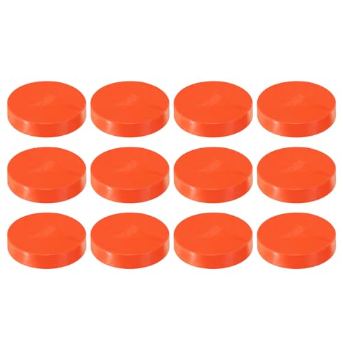 PATIKIL 75mm ID PVC Rohr Endkappen Fitting 10Stk Möbel Grad Stecker Kupplung Buchse Adapter für Heimwerker Garten Rot von PATIKIL