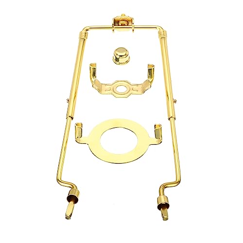 PATIKIL 8 9 10 11" Lampe Harfe Kit mit Endstück 1 Set Einstellbar Lampenschirm Halterung Halter mit 3/8 IP E26 Beleuchtung Sockel für Tisch Boden Lampe Gold PATIKIL 8 9 10 11" Lampe Harfe Kit mit Endstück 1 Set Einstellbar Lampenschirm Halterung Halter mit 3/8 IP E26 Beleuchtung Sockel für Tisch Boden Lampe Gold von PATIKIL
