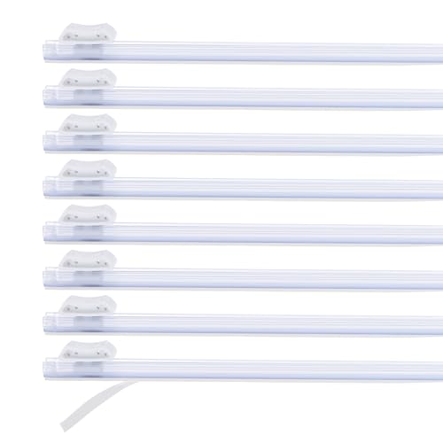 PATIKIL 8 Stück PlastikfolienCutter, 14 Zoll PlastikfolienCutter Selbstklebend, Weiß von PATIKIL