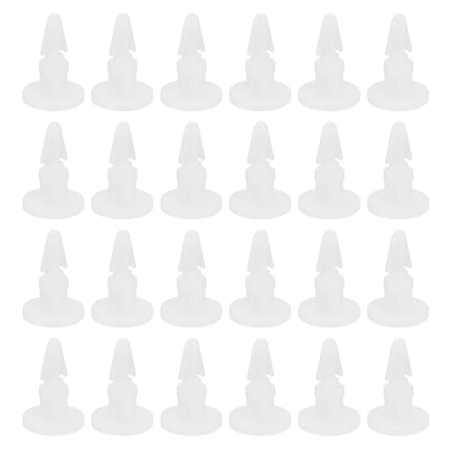 PATIKIL 8mm PCB Abstandshalter 50Pack Rundkopf Nägel Form PCB Isoliert Brett Hauptplatine Abstandshalter Plastik Fuß Unterstützung Hardware Werkzeug Weiß von PATIKIL