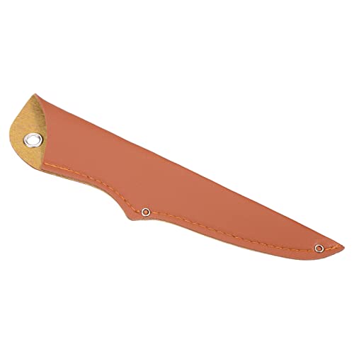 PATIKIL 9" PU Leder Küchenmesser Scheide Messer Schutzhüllen Messer Kantenschutz Klingenschutz Universal für Haus Küche Braun von PATIKIL