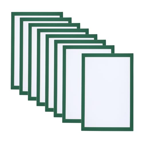 PATIKIL A4 Magnetischer Bilderrahmen, 8er Pack Magnetischer Bilderrahmen Selbstklebender Magnetischer Displayrahmen Wiederverwendbar Doppelseitig für Kühlschrank Kunstwerk, Grün PATIKIL A4 Magnetischer Bilderrahmen, 8er Pack Magnetischer Bilderrahmen Selbstklebender Magnetischer Displayrahmen Wiederverwendbar Doppelseitig für Kühlschrank Kunstwerk, Grün von PATIKIL