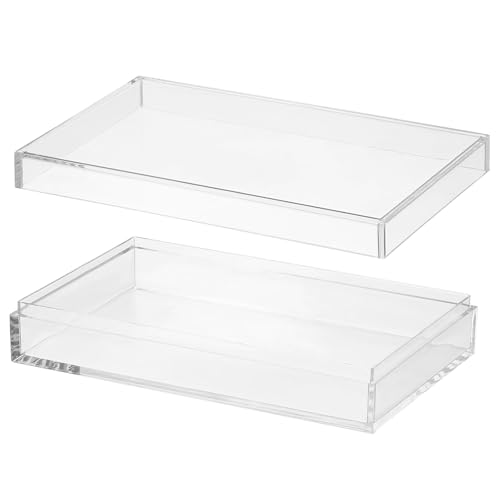 PATIKIL Acrylbox mit Deckel 16 x 10 x 3,5 cm, Transparente Acryl-Displayboxen Kunststoffquadratwürfelbehälter Aufbewahrungsorganisator für Süßigkeiten Winzigen Schmuck Kunstwerksanzeige PATIKIL Acrylbox mit Deckel 16 x 10 x 3,5 cm, Transparente Acryl-Displayboxen Kunststoffquadratwürfelbehälter Aufbewahrungsorganisator für Süßigkeiten Winzigen Schmuck Kunstwerksanzeige von PATIKIL