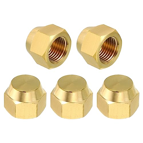 PATIKIL Buchsen 5/16" Messing Dichtung Stopfen 5 Pack SAE Fackel Rohr Fitting 45 Grad Sechskant Rohrleitung Beschläge für Klimagerät Kühlung PATIKIL Buchsen 5/16" Messing Dichtung Stopfen 5 Pack SAE Fackel Rohr Fitting 45 Grad Sechskant Rohrleitung Beschläge für Klimagerät Kühlung von PATIKIL