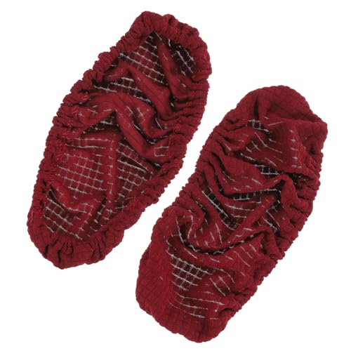 PATIKIL Büro Stuhl Arm Abdeckung 2Stk Büro Stuhl Armlehne Bezüge Protektoren Speicher Dehnbar Computer Stuhl Armlehne Bezüge Abnehmbar für Büro Stuhl Rot von PATIKIL