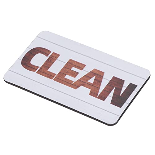 PATIKIL Dirty Clean Geschirrspüler-Magnet, Geschirrspüler, Kühlschrank, Küche, Organisation, sauberes schmutziges Schild, Magnet, braun, weiß PATIKIL Dirty Clean Geschirrspüler-Magnet, Geschirrspüler, Kühlschrank, Küche, Organisation, sauberes schmutziges Schild, Magnet, braun, weiß von PATIKIL