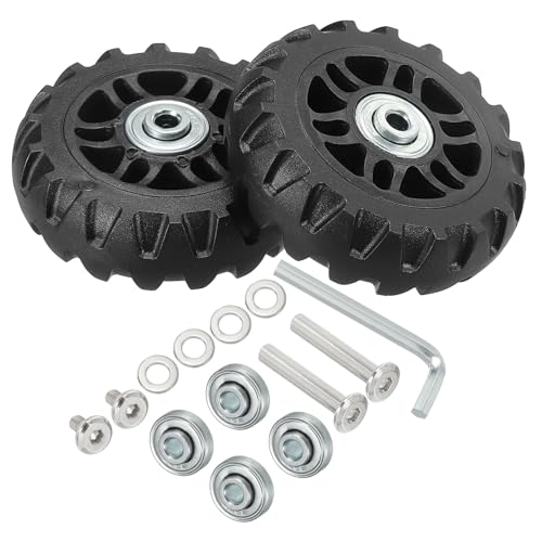 PATIKIL Ersatz Gepäck Koffer Räder Reparatur Kit 80mmx24mm Abriebfest und 360 Schwenkbare Lenkrolle PATIKIL Ersatz Gepäck Koffer Räder Reparatur Kit 80mmx24mm Abriebfest und 360 Schwenkbare Lenkrolle von PATIKIL