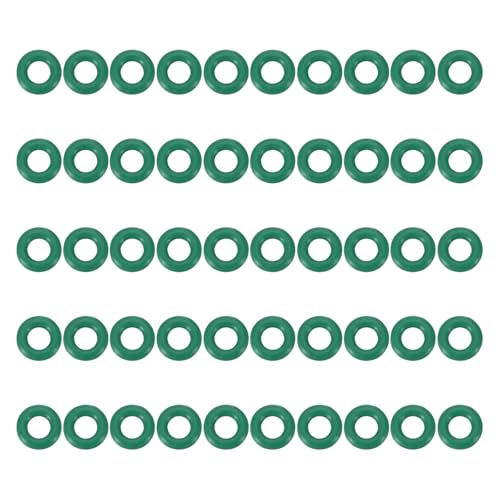 PATIKIL Fluor-Kautschuk O-Ring 5,5 mm Außendurchmesser 2,5 mm Innendurchmesser 1,5 mm Breite, 50 Stück Metrische FKM Dichtungsdichtung Ersatz für Dichtung Sanitärarmaturen, Grün PATIKIL Fluor-Kautschuk O-Ring 5,5 mm Außendurchmesser 2,5 mm Innendurchmesser 1,5 mm Breite, 50 Stück Metrische FKM Dichtungsdichtung Ersatz für Dichtung Sanitärarmaturen, Grün von PATIKIL