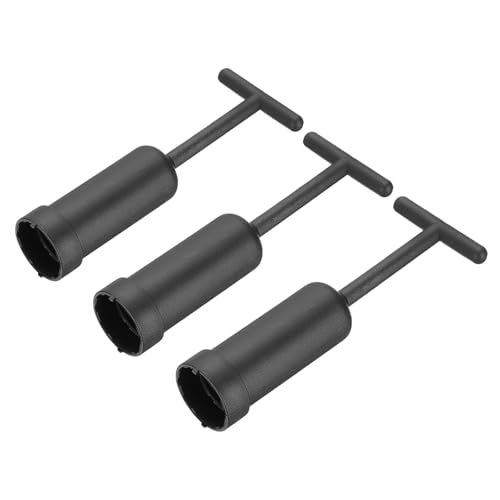 PATIKIL G9 Steckdose Lampe Halterung Entfernen Werkzeug, 3 Stück VerdickungPVC Kunststoff Lichtaustausch Zubehör Werkzeug für Glühbirnensockel, Gewinde-Sockelringe, 95x27x27mm Schwarz PATIKIL G9 Steckdose Lampe Halterung Entfernen Werkzeug, 3 Stück VerdickungPVC Kunststoff Lichtaustausch Zubehör Werkzeug für Glühbirnensockel, Gewinde-Sockelringe, 95x27x27mm Schwarz von PATIKIL
