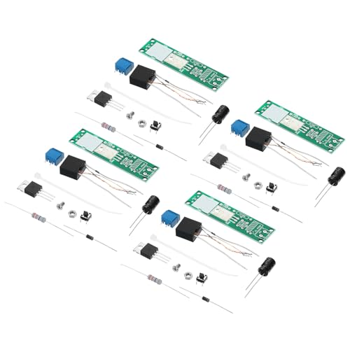 PATIKIL Hochspannung Aufwärtswandler Set 4 Set DC 3-5V Aufwärts Stromversorgung Modul Bogen Spannung Generator Trafo für Wissenschaftliches Experimente Schwarz PATIKIL Hochspannung Aufwärtswandler Set 4 Set DC 3-5V Aufwärts Stromversorgung Modul Bogen Spannung Generator Trafo für Wissenschaftliches Experimente Schwarz von PATIKIL