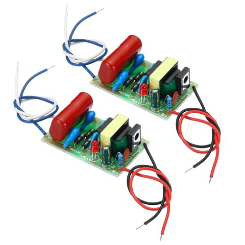 PATIKIL Hochspannung Generator 2Stk DC 3-6V 1800V Verstärkendes Aufwärts Strom Versorgungs Modul Bogen Spannung Transformator für Wissenschaftliche Experimente Schwarz PATIKIL Hochspannung Generator 2Stk DC 3-6V 1800V Verstärkendes Aufwärts Strom Versorgungs Modul Bogen Spannung Transformator für Wissenschaftliche Experimente Schwarz von PATIKIL