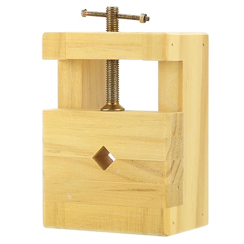 PATIKIL Holzschnitzklammer Tischklemme Verstellbarer Tischschraubstock Klammer Siegel Schnitzerei Handwerkzeug für Steine Holzstempel Gravur Bohrmaschine 11.4x8.6x5.5cm von PATIKIL