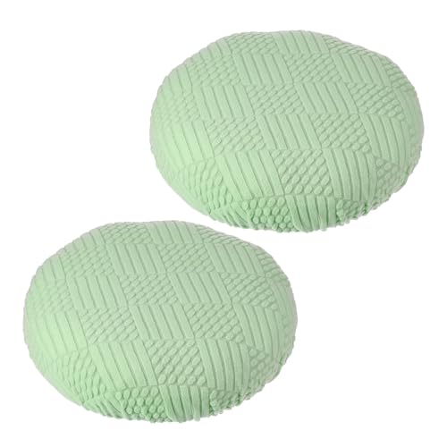 PATIKIL Kissenbezug Rund Hocker Bezug, 2 Stück Elastische Barhocker Sitz Ersatz Waschbar Stuhlkissen Rund Schonbezug Dehnbar Barstuhl Sitzbezug für 14-18 Zoll Stuhl Sitzkissen, Hellgrün PATIKIL Kissenbezug Rund Hocker Bezug, 2 Stück Elastische Barhocker Sitz Ersatz Waschbar Stuhlkissen Rund Schonbezug Dehnbar Barstuhl Sitzbezug für 14-18 Zoll Stuhl Sitzkissen, Hellgrün von PATIKIL