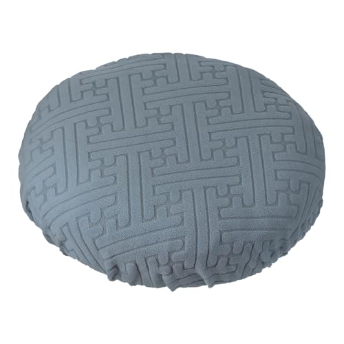 PATIKIL Kissenbezug Rund Hocker Bezug, Elastische Barhocker Sitz Ersatz Waschbar Stuhlkissen Rund Schonbezug Dehnbar Barstuhl Sitzbezug für 11-14 Zoll Stuhl Sitzkissen, Tiefgrau PATIKIL Kissenbezug Rund Hocker Bezug, Elastische Barhocker Sitz Ersatz Waschbar Stuhlkissen Rund Schonbezug Dehnbar Barstuhl Sitzbezug für 11-14 Zoll Stuhl Sitzkissen, Tiefgrau von PATIKIL