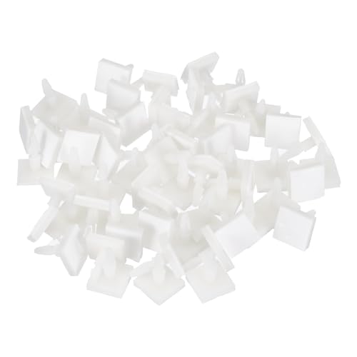 PATIKIL Klebriger Abstandshalter, 60 Stück Rückhalteisolierter Abstandhalter Isolationssäule PCB-Abstandshalter 0,31" Stützhöhe für PCB PC-Board-Unterstützung, Weiß von PATIKIL