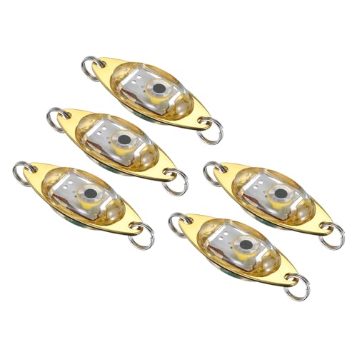 PATIKIL LED Angelköder Licht, 3 Stück Tiefseefischen Licht LED Löffel Unterwasserfischen Lichter Köderblinker Schleppköder, Weiß PATIKIL LED Angelköder Licht, 3 Stück Tiefseefischen Licht LED Löffel Unterwasserfischen Lichter Köderblinker Schleppköder, Weiß von PATIKIL