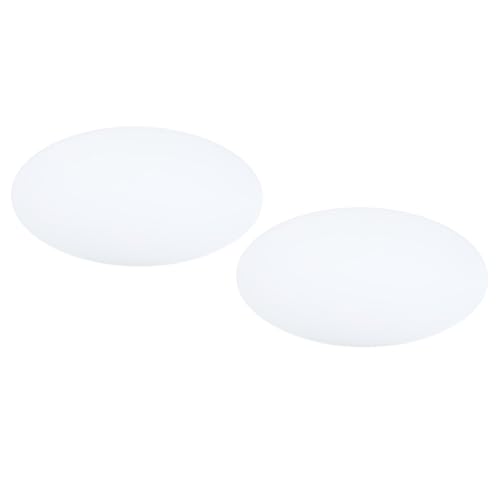 PATIKIL Lampenschirm Diffusor, 2er Pack 14,5" Durchmesser Runder Diffusor für Trommel Lampenschirme Pendelleuchten, DIY Lichtschutz passt für 15-17" Öffnungen, Mattes Weiß PATIKIL Lampenschirm Diffusor, 2er Pack 14,5" Durchmesser Runder Diffusor für Trommel Lampenschirme Pendelleuchten, DIY Lichtschutz passt für 15-17" Öffnungen, Mattes Weiß von PATIKIL