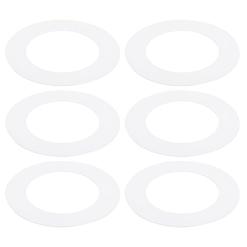 PATIKIL Laufringe für 4" Einbaulicht Blende 6Stk Laufringe Abdeckung für Decke Wandleuchten Dose Beleuchtung Bödenleuchte LED ID 4.25" AD 6.69" Matte Finish Weiß PATIKIL Laufringe für 4" Einbaulicht Blende 6Stk Laufringe Abdeckung für Decke Wandleuchten Dose Beleuchtung Bödenleuchte LED ID 4.25" AD 6.69" Matte Finish Weiß von PATIKIL