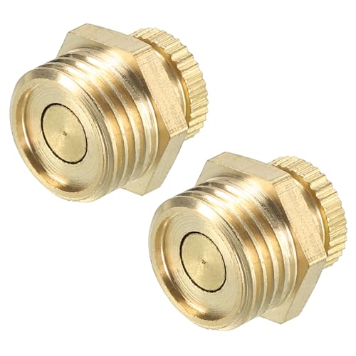 PATIKIL Luftkompressor-Tank-Ablassventil, 2er-Pack G 1/4'' Messing-Luftkompressor-Ablassventil Ersatzteil PATIKIL Luftkompressor-Tank-Ablassventil, 2er-Pack G 1/4'' Messing-Luftkompressor-Ablassventil Ersatzteil von PATIKIL