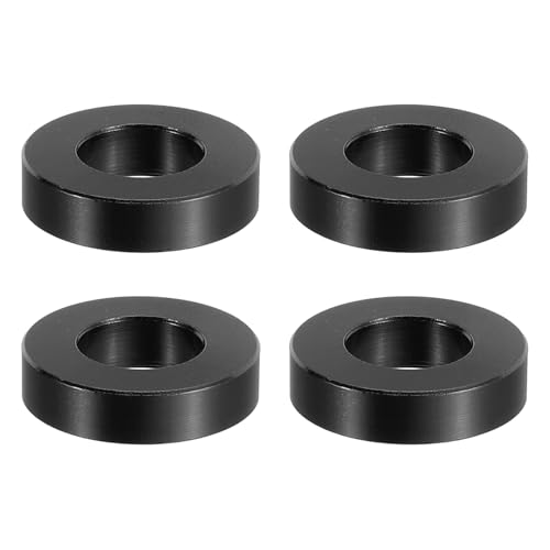 PATIKIL M10 Aluminium Abstandshalter 4 Stück Metalldistanzhülsen Rund Unterlegscheiben 10,5 mm ID x 20 mm OD x 5 mm L Schrauben Dichtungsring für Reparatur Hydraulik Gewindestange Schwarz PATIKIL M10 Aluminium Abstandshalter 4 Stück Metalldistanzhülsen Rund Unterlegscheiben 10,5 mm ID x 20 mm OD x 5 mm L Schrauben Dichtungsring für Reparatur Hydraulik Gewindestange Schwarz von PATIKIL