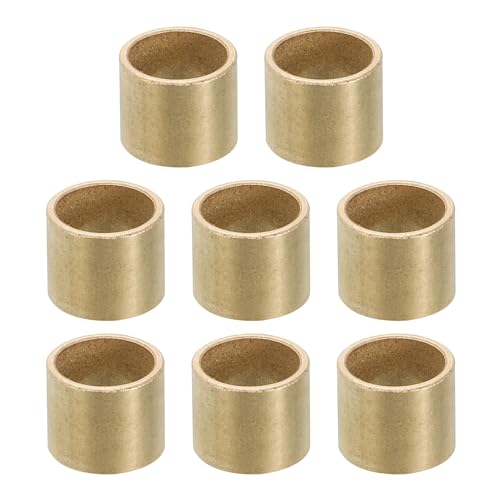 PATIKIL M10 Messing Abstandshalter 8 Stück Rund Distanzhülsen 10mm ID x 12mm OD x 10mm L Ohne Gewinde Unterlegscheiben für 3/8 Zoll oder M10 Schraube Rundestangen Montage Mainboard PATIKIL M10 Messing Abstandshalter 8 Stück Rund Distanzhülsen 10mm ID x 12mm OD x 10mm L Ohne Gewinde Unterlegscheiben für 3/8 Zoll oder M10 Schraube Rundestangen Montage Mainboard von PATIKIL