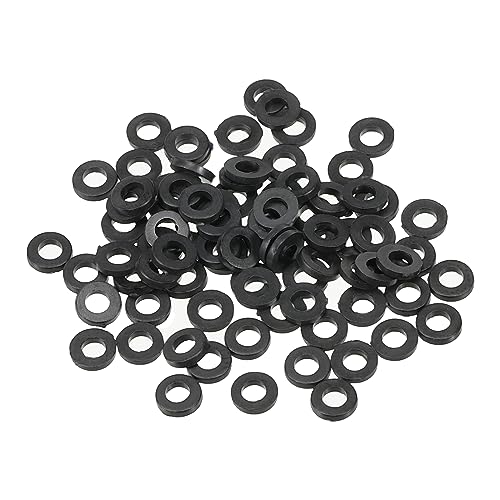 PATIKIL M2,5 Nylon Flache Unterlegscheiben 150 Packung 2,5mm ID 5mm AD 1mm Dick Dichtungsringe Beilagscheiben Dichtring für Wasserhahn Rohre Wasser Schlauch Befestiger Bolzen Schwarz PATIKIL M2,5 Nylon Flache Unterlegscheiben 150 Packung 2,5mm ID 5mm AD 1mm Dick Dichtungsringe Beilagscheiben Dichtring für Wasserhahn Rohre Wasser Schlauch Befestiger Bolzen Schwarz von PATIKIL
