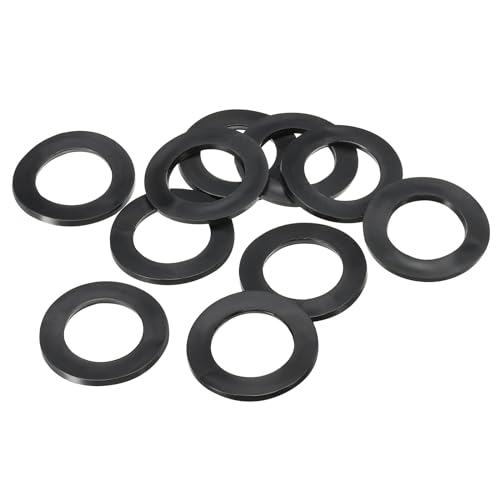 PATIKIL M25 Gummi Flach Unterlegscheibe 16 Pack 25mm ID 39mm AD 2.5mm Dick Dichtring Abstandshalter für Wasserhahn Rohr Wasserschlauch Schraube Bolzen Schwarz PATIKIL M25 Gummi Flach Unterlegscheibe 16 Pack 25mm ID 39mm AD 2.5mm Dick Dichtring Abstandshalter für Wasserhahn Rohr Wasserschlauch Schraube Bolzen Schwarz von PATIKIL