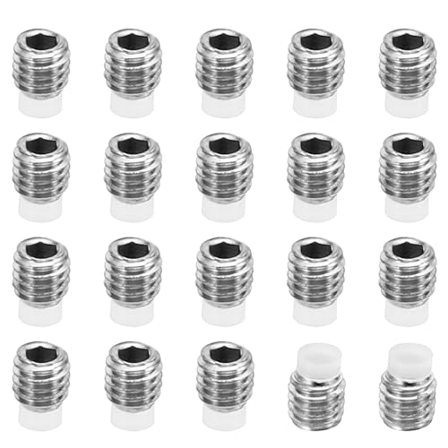 PATIKIL M3x3mm Nylon Spitze Grubenschraube 20 Pack Metrische Sechskant Buchse Kopf Kugelkopf Rutschfest Set Schrauben Innere Sechskant Antrieb Hardware 304 Edelstahl PATIKIL M3x3mm Nylon Spitze Grubenschraube 20 Pack Metrische Sechskant Buchse Kopf Kugelkopf Rutschfest Set Schrauben Innere Sechskant Antrieb Hardware 304 Edelstahl von PATIKIL