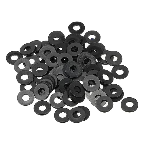 PATIKIL M4 Nylon Flache Unterlegscheiben 150 Packung 4mm ID 10mm AD 1mm Dick Dichtungsringe Beilagscheiben Dichtring für Wasserhahn Rohre Wasser Schlauch Befestiger Bolzen Schwarz PATIKIL M4 Nylon Flache Unterlegscheiben 150 Packung 4mm ID 10mm AD 1mm Dick Dichtungsringe Beilagscheiben Dichtring für Wasserhahn Rohre Wasser Schlauch Befestiger Bolzen Schwarz von PATIKIL