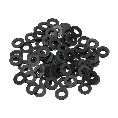 PATIKIL M4 Nylon Flache Unterlegscheiben 80 Packung 4mm ID 9mm AD 1mm Dick Dichtungsringe Beilagscheiben Dichtring für Wasserhahn Rohre Wasser Schlauch Befestiger Bolzen Schwarz PATIKIL M4 Nylon Flache Unterlegscheiben 80 Packung 4mm ID 9mm AD 1mm Dick Dichtungsringe Beilagscheiben Dichtring für Wasserhahn Rohre Wasser Schlauch Befestiger Bolzen Schwarz von PATIKIL