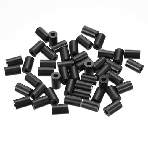 PATIKIL M5 Schwarze ABS ID 5,2 mm, OD 11 mm, Länge 15 mm, Nylon Runde Abstandshalter Unterlegscheiben, 120 Stück Kunststoff-Abstandshalter für M5 Schrauben Elektrische Steckdose PATIKIL M5 Schwarze ABS ID 5,2 mm, OD 11 mm, Länge 15 mm, Nylon Runde Abstandshalter Unterlegscheiben, 120 Stück Kunststoff-Abstandshalter für M5 Schrauben Elektrische Steckdose von PATIKIL