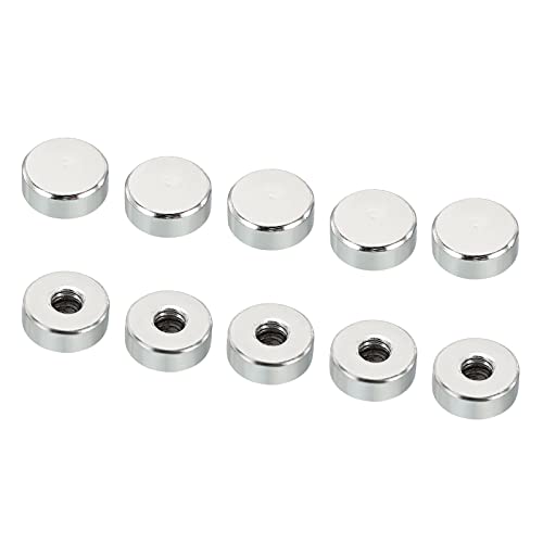 PATIKIL M6 10Pack Hutmutter Zylindermutter Schraube Huteinsatz Schraube Deckel Flach Innengewinde Hardware Steckverbinder Leuchtmittel Silberton PATIKIL M6 10Pack Hutmutter Zylindermutter Schraube Huteinsatz Schraube Deckel Flach Innengewinde Hardware Steckverbinder Leuchtmittel Silberton von PATIKIL