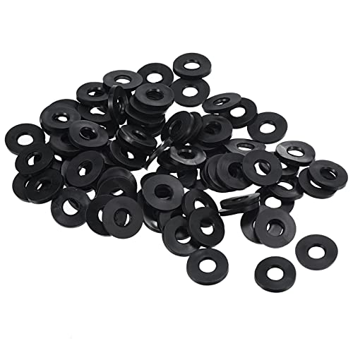 PATIKIL M6 Gummi Flache Unterlegscheiben 80 Pack 5mm ID 13mm AD Dichtungsringe Beilagscheiben Dichtring für Wasserhahn Rohrleitung Wasser Schlauch Befestigung Bolzen Schwarz PATIKIL M6 Gummi Flache Unterlegscheiben 80 Pack 5mm ID 13mm AD Dichtungsringe Beilagscheiben Dichtring für Wasserhahn Rohrleitung Wasser Schlauch Befestigung Bolzen Schwarz von PATIKIL