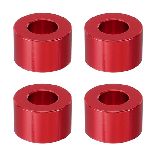 PATIKIL M8 Aluminium Abstandshalter 4 Stück Metalldistanzhülsen Rund Unterlegscheiben 8,2 mm ID x 16 mm OD x 10 mm L Schrauben Dichtungsring für Reparatur Hydraulik Gewindestange Rot PATIKIL M8 Aluminium Abstandshalter 4 Stück Metalldistanzhülsen Rund Unterlegscheiben 8,2 mm ID x 16 mm OD x 10 mm L Schrauben Dichtungsring für Reparatur Hydraulik Gewindestange Rot von PATIKIL