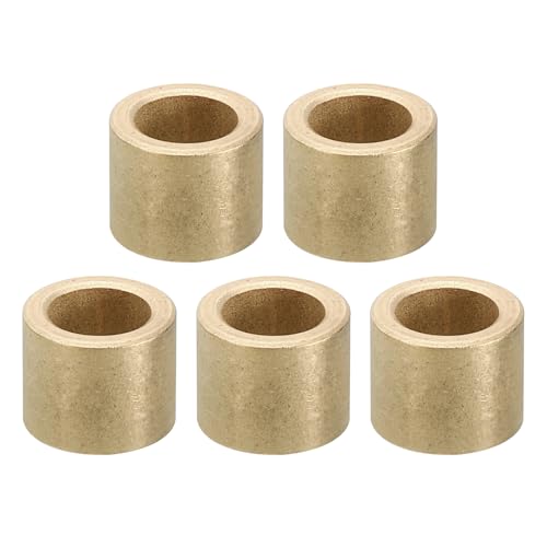 PATIKIL M8 Messing Abstandshalter 5 Stück Rund Distanzhülsen 8mm ID x 12mm OD x 10mm L Ohne Gewinde Unterlegscheiben für 5/16 Zoll oder M8 Schraube Rundestange Montage Mainboard Maschinen PATIKIL M8 Messing Abstandshalter 5 Stück Rund Distanzhülsen 8mm ID x 12mm OD x 10mm L Ohne Gewinde Unterlegscheiben für 5/16 Zoll oder M8 Schraube Rundestange Montage Mainboard Maschinen von PATIKIL