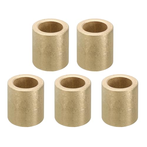 PATIKIL M8 Messing Abstandshalter 5 Stück Rund Distanzhülsen 8mm ID x 12mm OD x 15mm L Ohne Gewinde Unterlegscheiben für 5/16 Zoll oder M8 Schraube Rundestange Montage Mainboard Maschinen PATIKIL M8 Messing Abstandshalter 5 Stück Rund Distanzhülsen 8mm ID x 12mm OD x 15mm L Ohne Gewinde Unterlegscheiben für 5/16 Zoll oder M8 Schraube Rundestange Montage Mainboard Maschinen von PATIKIL