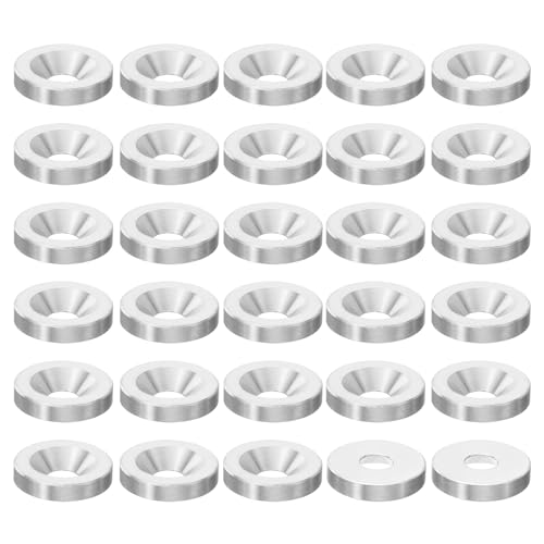 PATIKIL M8 Senkkopf Unterlegscheibe, 30 Stück Edelstahl Unterlegscheiben, M8x25 mm Senkscheiben, Zierscheiben für Senkkopfschrauben Konstruktionen, Wohnung PATIKIL M8 Senkkopf Unterlegscheibe, 30 Stück Edelstahl Unterlegscheiben, M8x25 mm Senkscheiben, Zierscheiben für Senkkopfschrauben Konstruktionen, Wohnung von PATIKIL